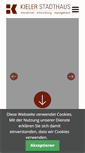 Mobile Screenshot of kieler-stadthaus.de